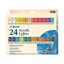 ACRYLIC PAINTS 24PCSX12ML...