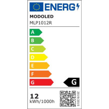 Built-in lamp Modoled, 12W, 3000°K, LED, white Built-in lamp Modoled, 12W, 3000°K, LED, white