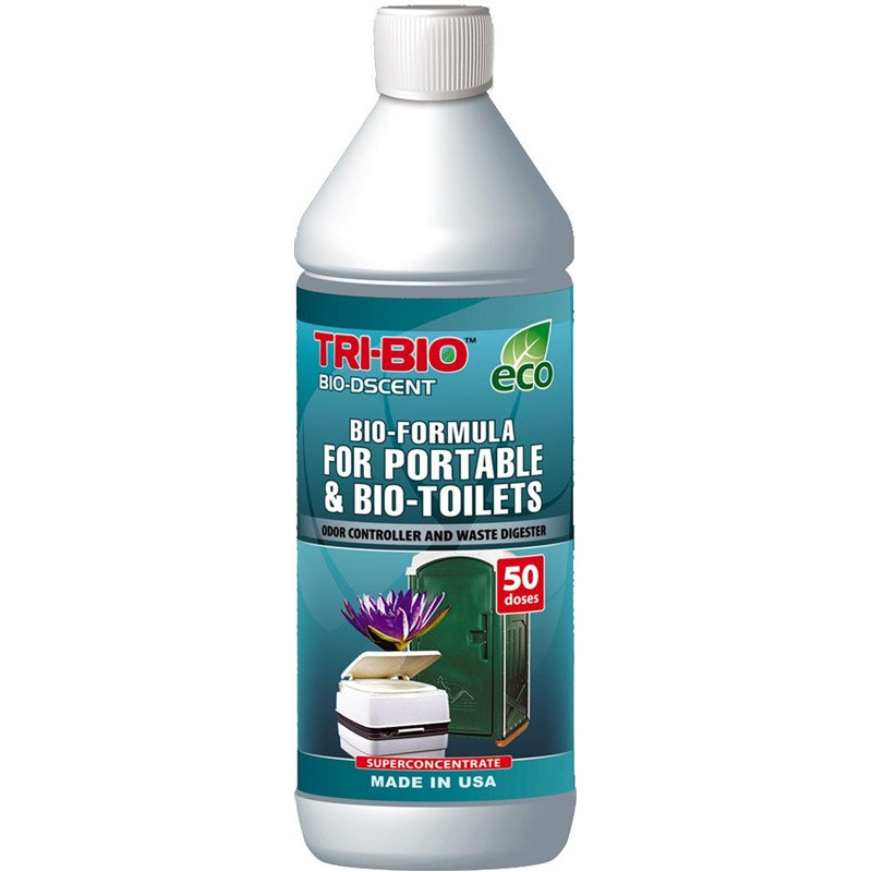 Biotualeto priežiūros priemonė TRI-BIO, 890 ml
