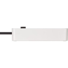 ECOLOR EXT.SOCKET 3.WAY WHITE / BLACK 1,5M ECOLOR EXT.SOCKET 3.WAY WHITE / BLACK 1,5M