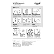COMMAND TRANSPARENT MEDIUM HOOKS 17091CL COMMAND TRANSPARENT MEDIUM HOOKS 17091CL