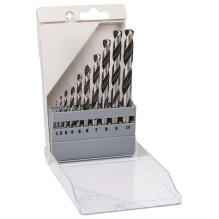 Metalo grąžtų komplektas Bosch, 1-10 mm, 10 vnt Metalo grąžtų komplektas Bosch, 1-10 mm, 10 vnt