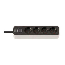 ECOLOR EXT SOCKET 4.WAY WHITE / BLACK 1,5M ECOLOR EXT SOCKET 4.WAY WHITE / BLACK 1,5M