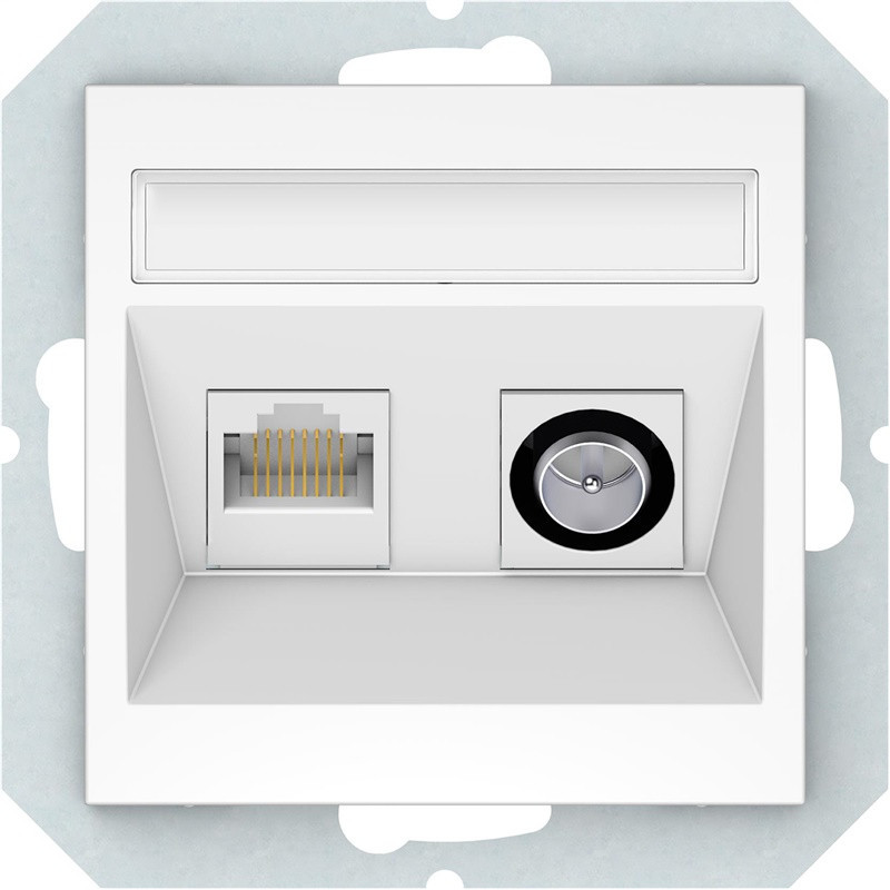 TV+COMP WHITE TVL / KLRJ45-16E2-02QR1000