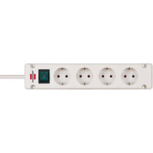 BREMOUNTA EXT.SOCKET, 4.WAY WHITE 1,5M BREMOUNTA EXT.SOCKET, 4.WAY WHITE 1,5M