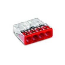 Wago 4 Wire terminal 4x0.5-2.5 100pcs Wago 4 Wire terminal 4x0.5-2.5 100pcs
