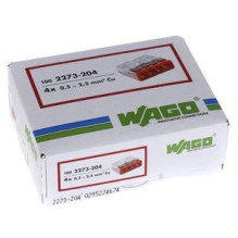 Wago 4 Wire terminal 4x0.5-2.5 100pcs Wago 4 Wire terminal 4x0.5-2.5 100pcs
