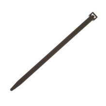 Tvirtinimo dirželis Elematic, 7,8 x 180 mm, juodas
