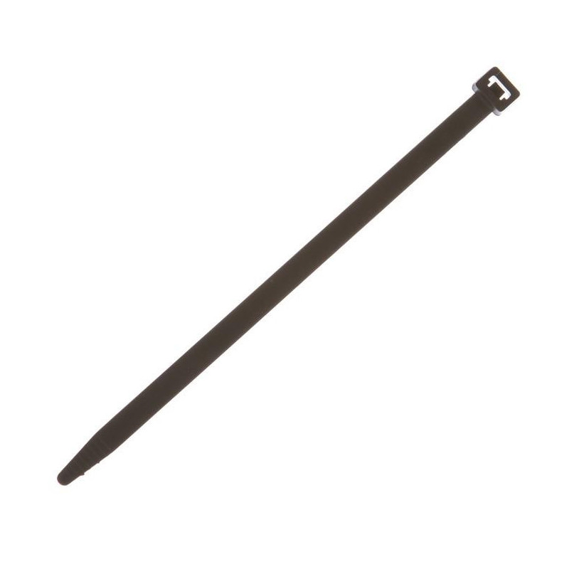Tvirtinimo dirželis Elematic, 7,8 x 180 mm, juodas