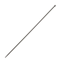 Tvirtinimo dirželis Elematic, 3,5 x 370 mm, juodas