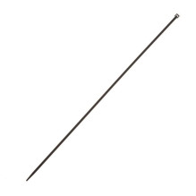 Tvirtinimo dirželis Elematic, 4,5 x 430 mm, juodas