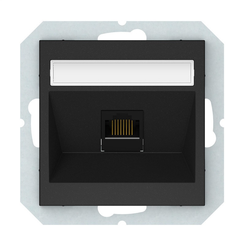 COMP. SOCKET BLACK KLRJ45-16E2-02 QR1000