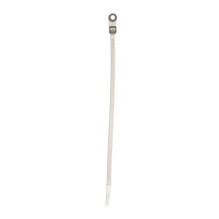 CABLE TIES 200X4.5 W / HOLE WHITE 100PCS CABLE TIES 200X4.5 W / HOLE WHITE 100PCS
