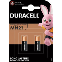 Elementai DURACELL MN21 / A23, 12V, 2 vnt. Elementai DURACELL MN21 / A23, 12V, 2 vnt.