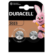 Batteries Duracell, CR2025, 2 pcs Batteries Duracell, CR2025, 2 pcs