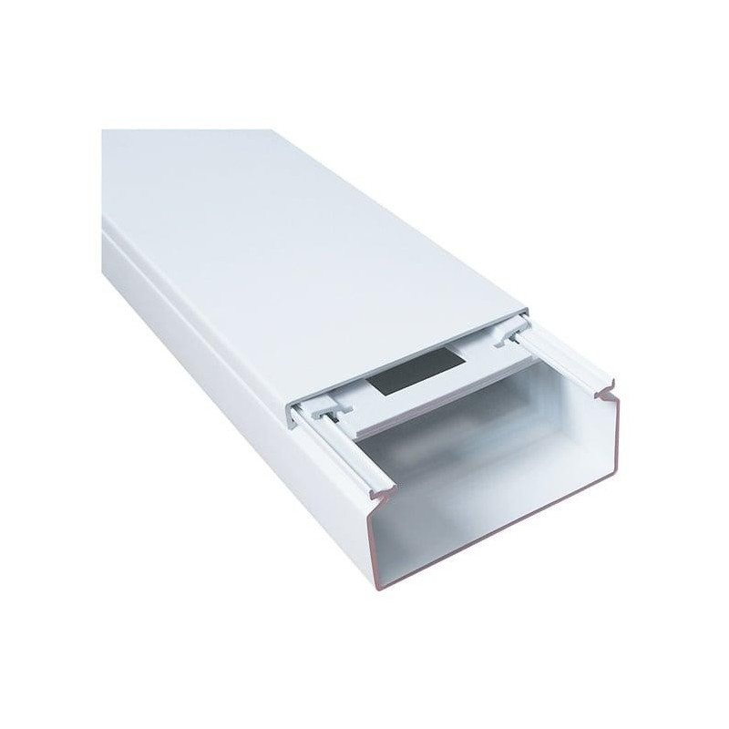 Installation trough Aks Zielonka, 2000 x 90 x 40 mm, white
