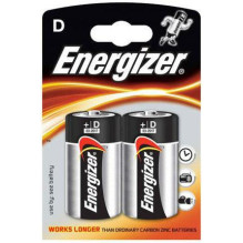 Elementai Energizer EN1300B2BASE, D, 1.5 V, 2 vnt. Elementai Energizer EN1300B2BASE, D, 1.5 V, 2 vnt.