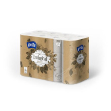 Toilet paper Grite Ecological (3 layers), 24 pcs. Toilet paper Grite Ecological (3 layers), 24 pcs.
