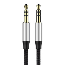 Cable 3.5mm-3.5mm stereo, 1m Baseus Cable 3.5mm-3.5mm stereo, 1m Baseus