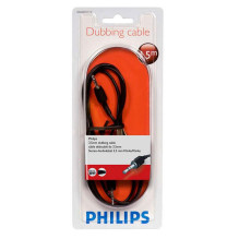 Laidas PHILIPS 3.5mm M, 3.5mm M, 1.5m, juodas SWA2529W / 10 Laidas PHILIPS 3.5mm M, 3.5mm M, 1.5m, juodas SWA2529W / 10