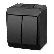 Jungiklis ELEKTRO-PLAST HERMES, 2klav., IP44
