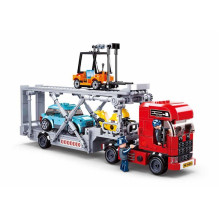 Constructor Sluban Car Transporter M38-B0880, plastic