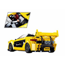 Konstruktorius Sluban Super car Yellow M38-B0956, plastikas Konstruktorius Sluban Super car Yellow M38-B0956, plastikas