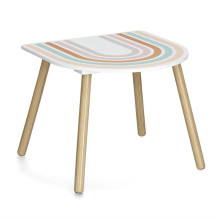 SET FOR KIDS RB 2CHAIRS / DESK WHI WOOD CO SET FOR KIDS RB 2CHAIRS / DESK WHI WOOD CO