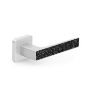 Door handle, indoor Mat Nickel DECO GLAMOUR Matte nickel
