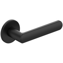 Durų rankena, vidaus R Slim Black LUNA R SLIM, juoda