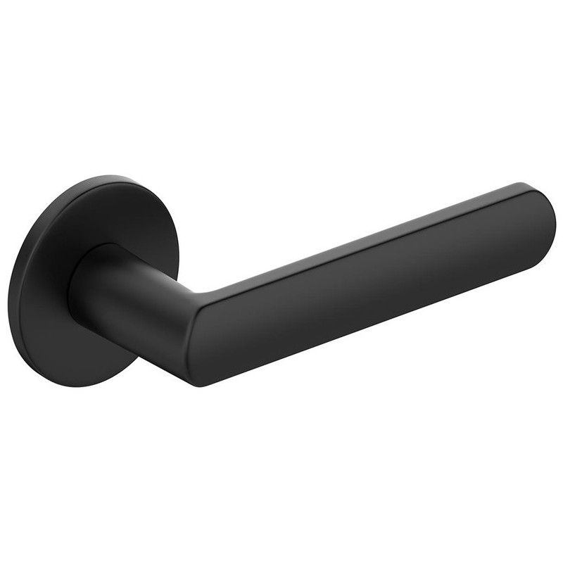 Durų rankena, vidaus R Slim Black LUNA R SLIM, juoda
