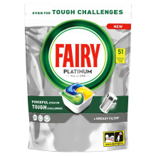 CAPS DISWASHI FAIRY PLATINUM LEMON 51PCE