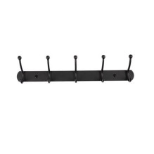 Clothes hanger Domax, 41 cm x 3.7 cm, black Clothes hanger Domax, 41 cm x 3.7 cm, black