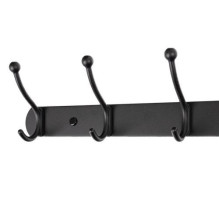 Clothes hanger Domax, 41 cm x 3.7 cm, black Clothes hanger Domax, 41 cm x 3.7 cm, black