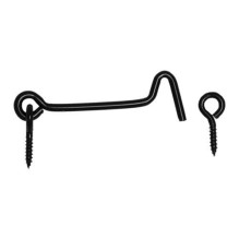 Hook Domax, black, 80 mm