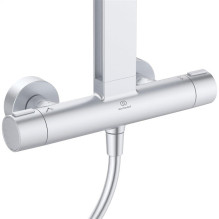 TERMOSTAT DUŠO KOMPL ALU+ SIDABR MAT TERMOSTAT DUŠO KOMPL ALU+ SIDABR MAT