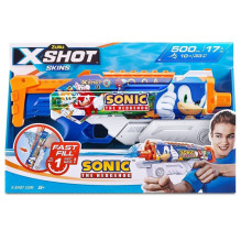 Toy water gun XSHOT NANO FAST-FILL SKINS SONIC 118107