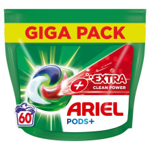 CAPS WASHING ARIEL EXTRA CLEAN 60PCE CAPS WASHING ARIEL EXTRA CLEAN 60PCE