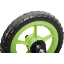 Balance bike Bottari Monsters 75811, green, 10''