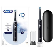 Elektrinis dantų šepetėlis Oral-B iOM6.1B6.3DK iO6, juodas