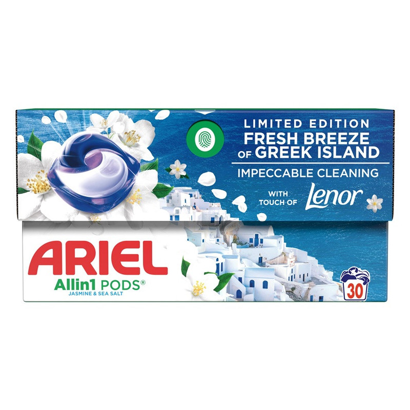 LAUNDRY CAPS ARIEL FRESH BREEZE 30 WASH