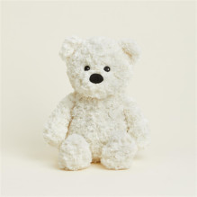 Pliušinis žaislas Warmies - Curly Bear, baltas, 33 cm Pliušinis žaislas Warmies - Curly Bear, baltas, 33 cm