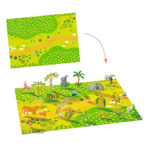 Kūrybos rinkinys Djeco Lift Up Stickers Animals Kūrybos rinkinys Djeco Lift Up Stickers Animals