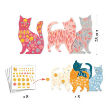 Creative kit Djeco Elodie's Cute Cats Creative kit Djeco Elodie's Cute Cats