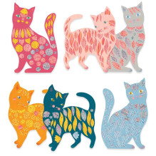Creative kit Djeco Elodie's Cute Cats Creative kit Djeco Elodie's Cute Cats