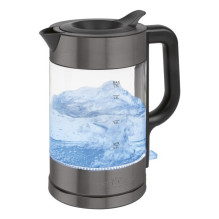 ProfiCook PC-WKS 1322 G electric kettle 1.7 L 2200 W Black, Transparent