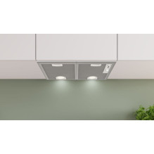 Bosch Serie 4 DHL555BM cooker hood Built-in Metallic, Silver 604 m³ / h