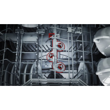 Bosch SMI6ECS10E indaplovė, pusiau įmontuojama, 14 vietų
