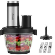 „Concept RM3300“ virtuvės kombainas, 2 l, juodas