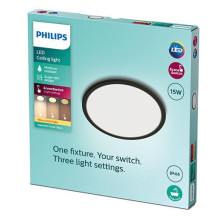 Luminaire Philips Superslim, 15W, 2700°K, black Luminaire Philips Superslim, 15W, 2700°K, black